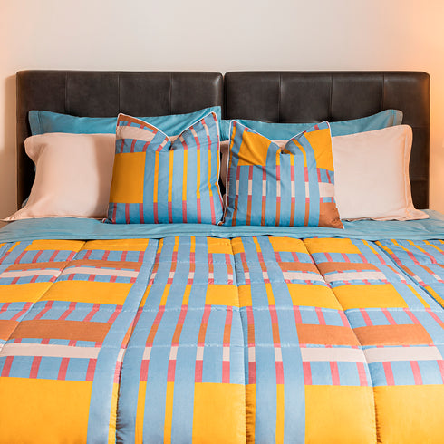 COMPLETO LETTO IN RASO GEMMA